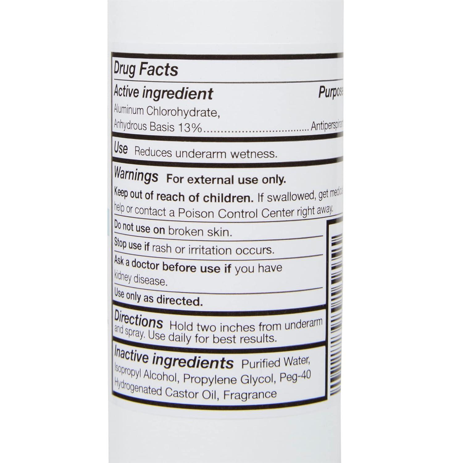image:imageMcKesson AntiPerspirant Deodorant Spray Fresh Scent 4 oz 1 Count