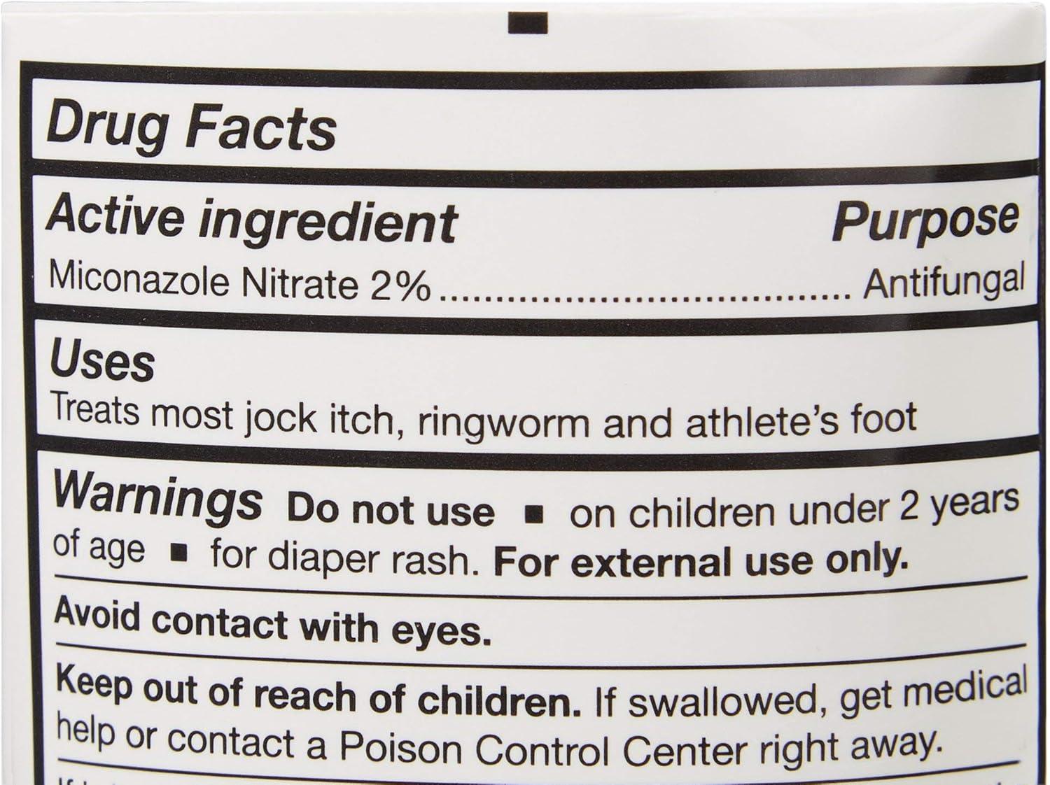 image:imageMcKesson Antifungal Cream 2 Miconazole Nitrate Relieves Itching Burning Cracking from Jock Itch Ringworm and Athlete Foot 4 oz 1 Count4 Ounce Pack of 3