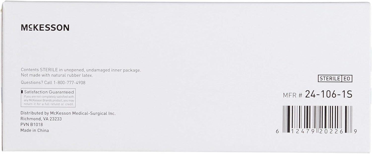 image:imageMcKesson Cotton Tipped Applicator 6 in 100 Count Long Sterile Medical Swabs Individually Wrapped Wood Shaft6 Inch Pack of 1