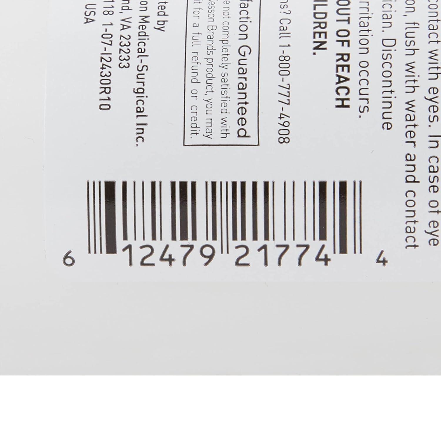 image:imageMcKesson Moisturizing Body Lotion with Mineral Oil Baby Fresh Scent 4 fl oz 60 Count1 Ounce Pack of 12
