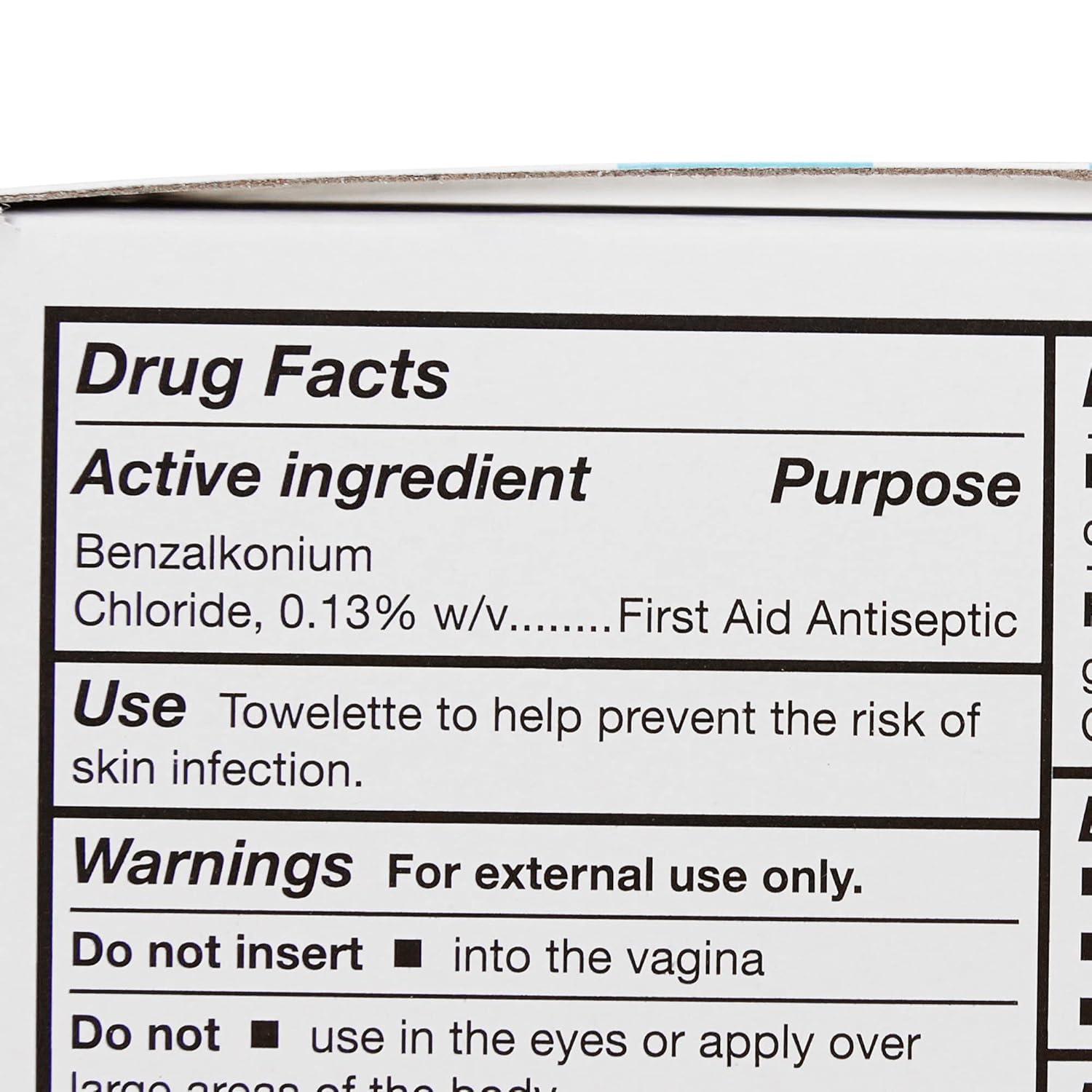 image:imageMcKesson Obstetrical Antiseptic Towelettes Wipes Sterile Individual Packet Clean Scent 100 Count 1 Pack1 Count Pack of 100