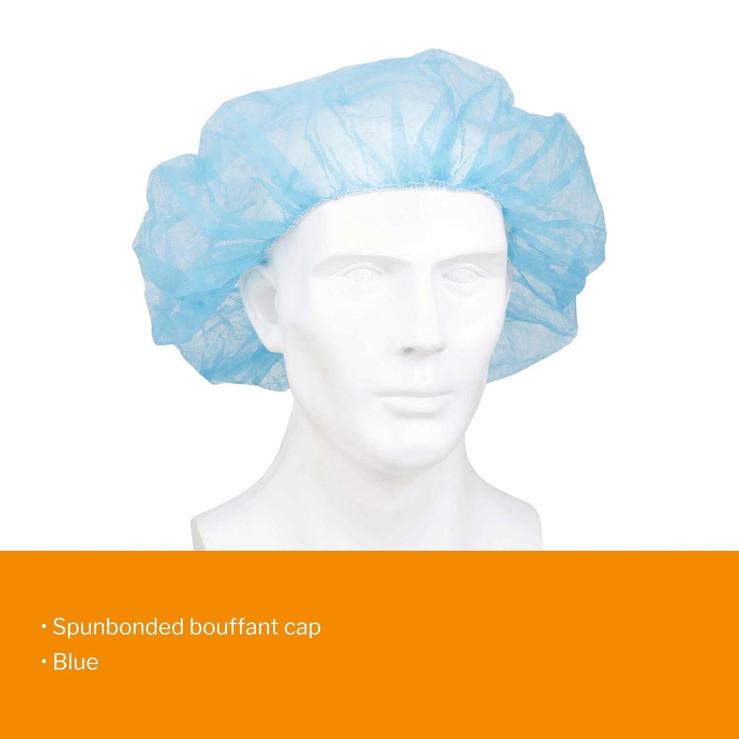 image:imageMcKesson Surgical Caps for Women or Men Elastic Closure Bouffant Cap Disposable Hygienic Hair Cover 24 in 500 Count