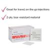 McKesson Alcohol Prep Pads [Pack of 200] 70% Isopropyl, Individually Wrapped Wipes, Sterile, Medical-Grade, First Aid, Medium(1 Count (Pack of 100))