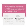 McKesson Alcohol Prep Pads [Pack of 200] 70% Isopropyl, Individually Wrapped Wipes, Sterile, Medical-Grade, First Aid, Medium(1 Count (Pack of 1000))