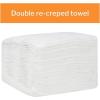 McKesson Disposable Washcloths, Soft, Absorbent and Strong, 10 in x 13 in, 70 Count, 8 Packs, 560 Total