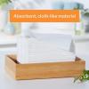 McKesson Disposable Washcloths, Soft, Absorbent and Strong, 13 in x 13 in, 50 Count, 16 Packs, 800 Total(10 in x 13 in  70 Count)