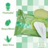 McKesson Flushable* Adult Wet Wipes – 576 Wipes (6 Pack of 96) – Aloe & Vitamin E, Plant-Based Cleansing Wipes, Scented(Scented)
