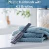 McKesson Plastic Hairbrush, Hair Brush, Single Patient Use, Grey, 7.7 in, 288 Count