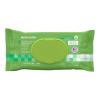 McKesson Flushable* Adult Wet Wipes – 48 Wipes (1 Pack of 48) – Aloe & Vitamin E, Plant-Based Cleansing Wipes, Unscented(Scented)