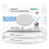 McKesson Washcloth Wipes for Adults, Unscented (3 Pack, 144 Washcloths) Disposable Wash Cloths for Body – Fragrance-Free No-Rinse Formula – Good for Incontinence and Elderly – 48 Wipes Per Pack
