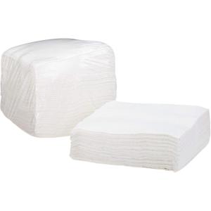 McKesson Disposable Washcloths, Soft, Absorbent and Strong, 13 in x 13 in, 50 Count, 16 Packs, 800 Total(10 in x 13 in  70 Count)