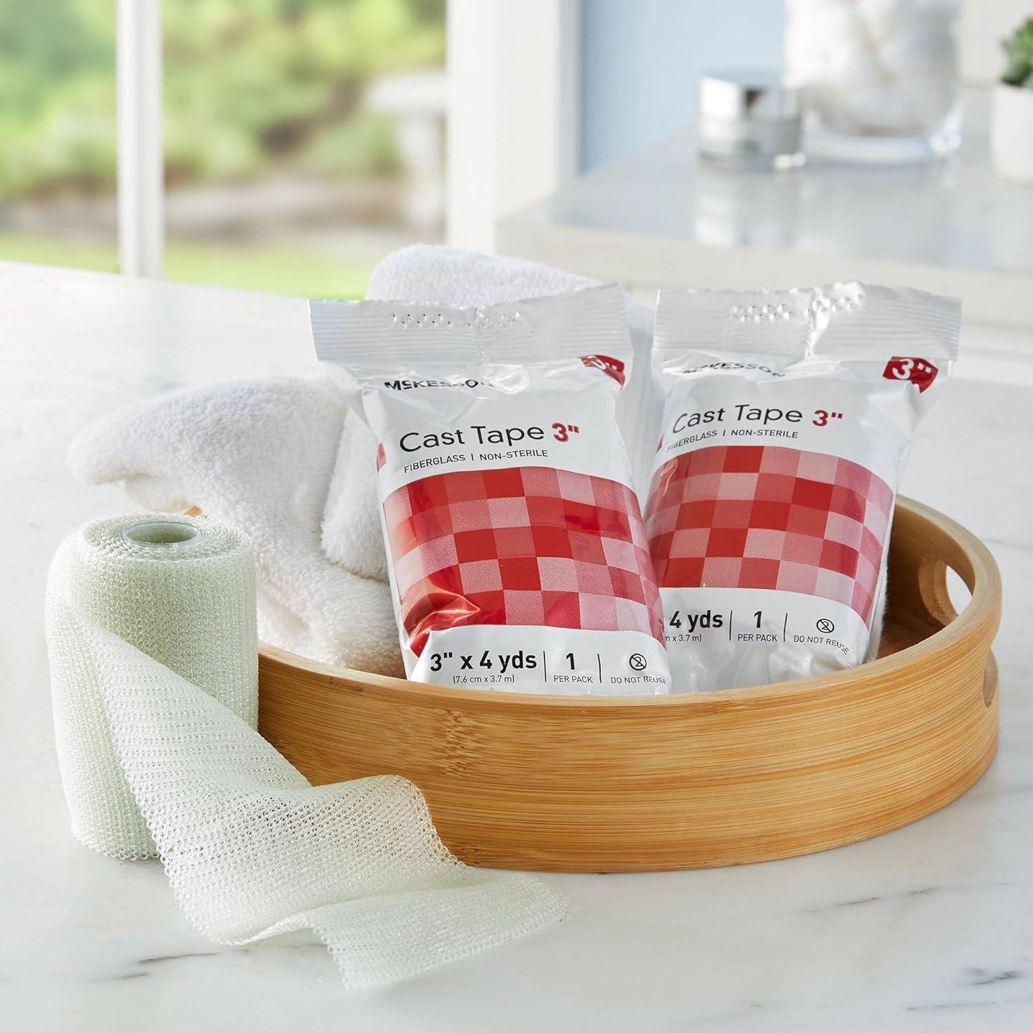 image:imageMcKesson Cast Tape Fiberglass White 3 in x 4 yds 1 Count 10 Packs 10 Total