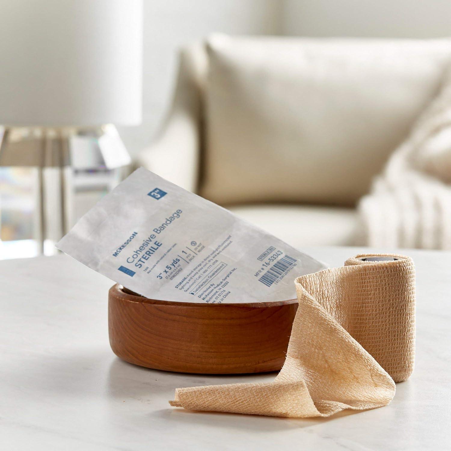 image:imageMcKesson Cohesive Bandages Sterile 3 in x 5 yd 1 Count 24 Packs 24 Total3 Inch X 5 Yard 24 Count
