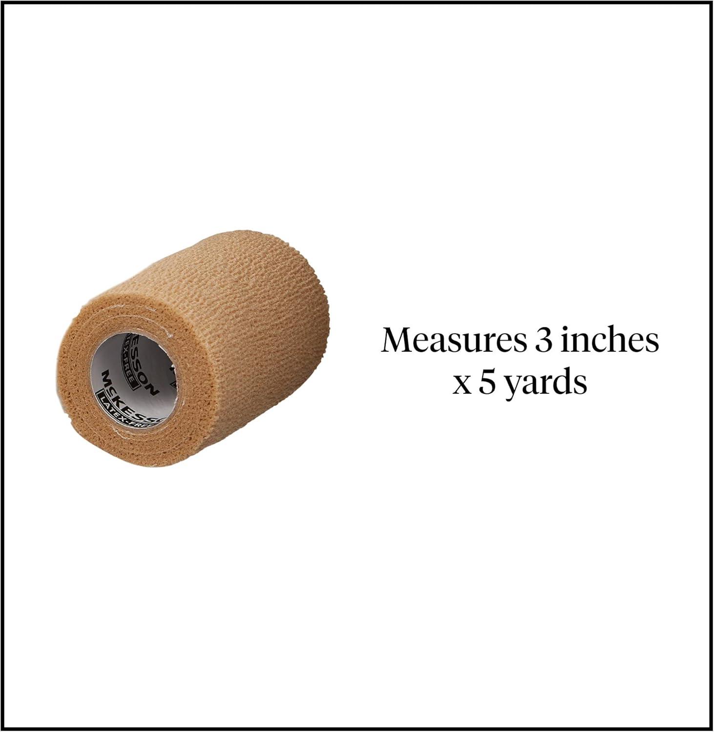 image:imageMcKesson Cohesive Bandages Sterile 3 in x 5 yd 1 Count 24 Packs 24 Total3 Inch X 5 Yard 24 Count