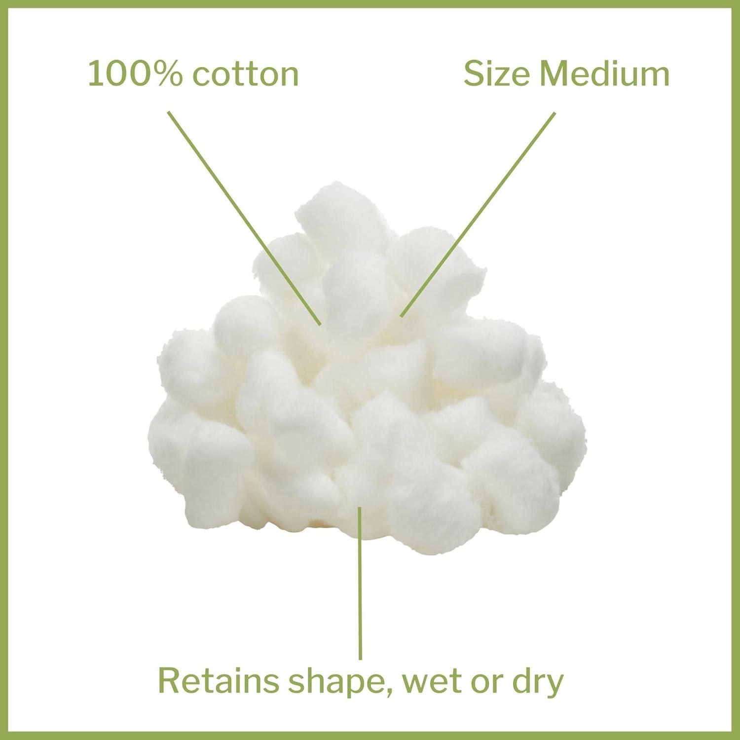 image:imageMcKesson Cotton Balls 2000 Count Bulk 100 Pure Cotton Balls for Face Nail Polish Remover Makeup MediumMedium 2000 Count