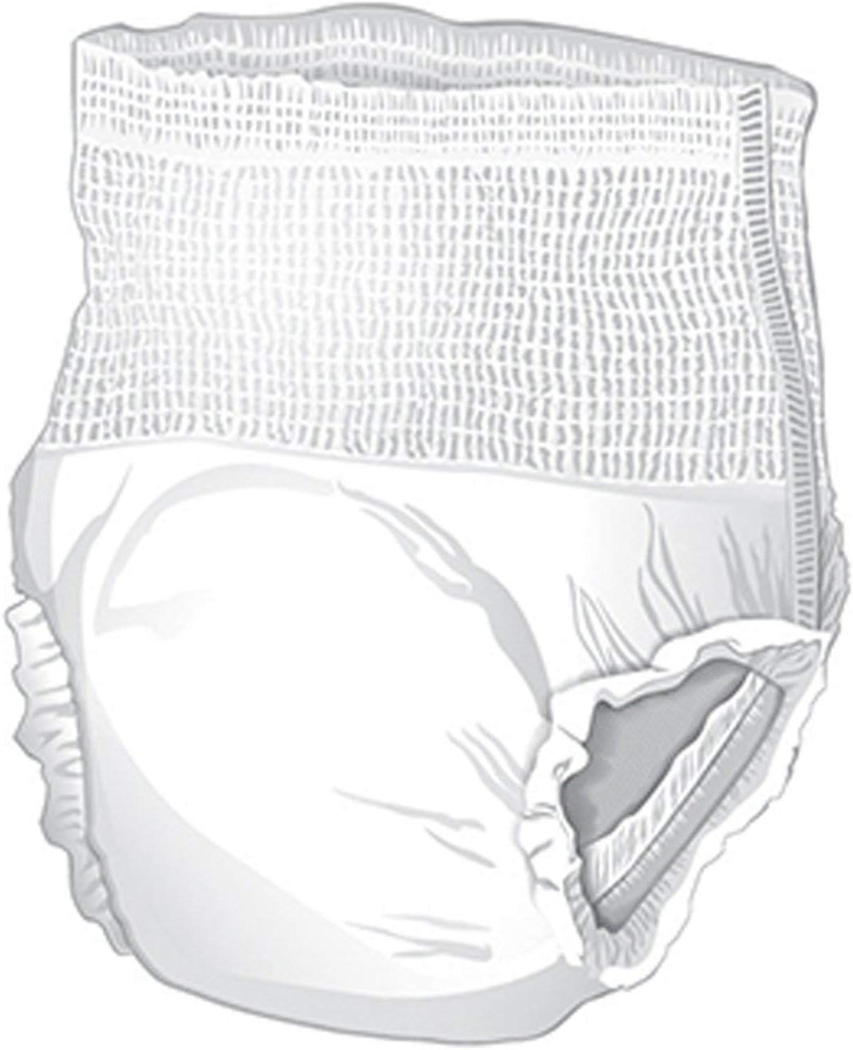 image:imageMcKesson Extended Wear Adult Incontinence Underwear Maximum Absorbency Unisex Bladder Leak Protection PullOn Style with TearAway Sides Medium 16 CountLarge