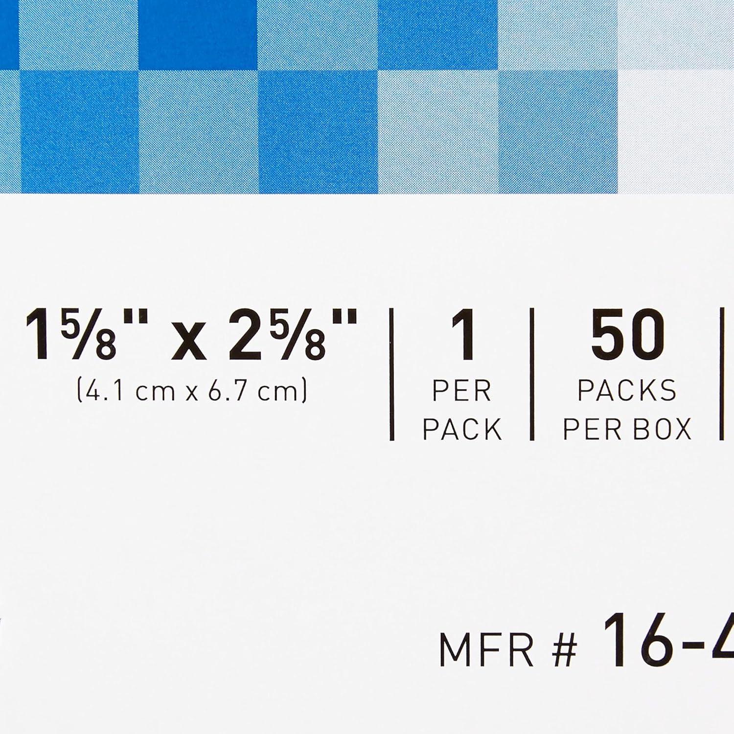 image:imageMcKesson Eye Pads Sterile Oval NonAdherent 1 58 in x 2 58 in 50 Count 12 Packs 600 Total