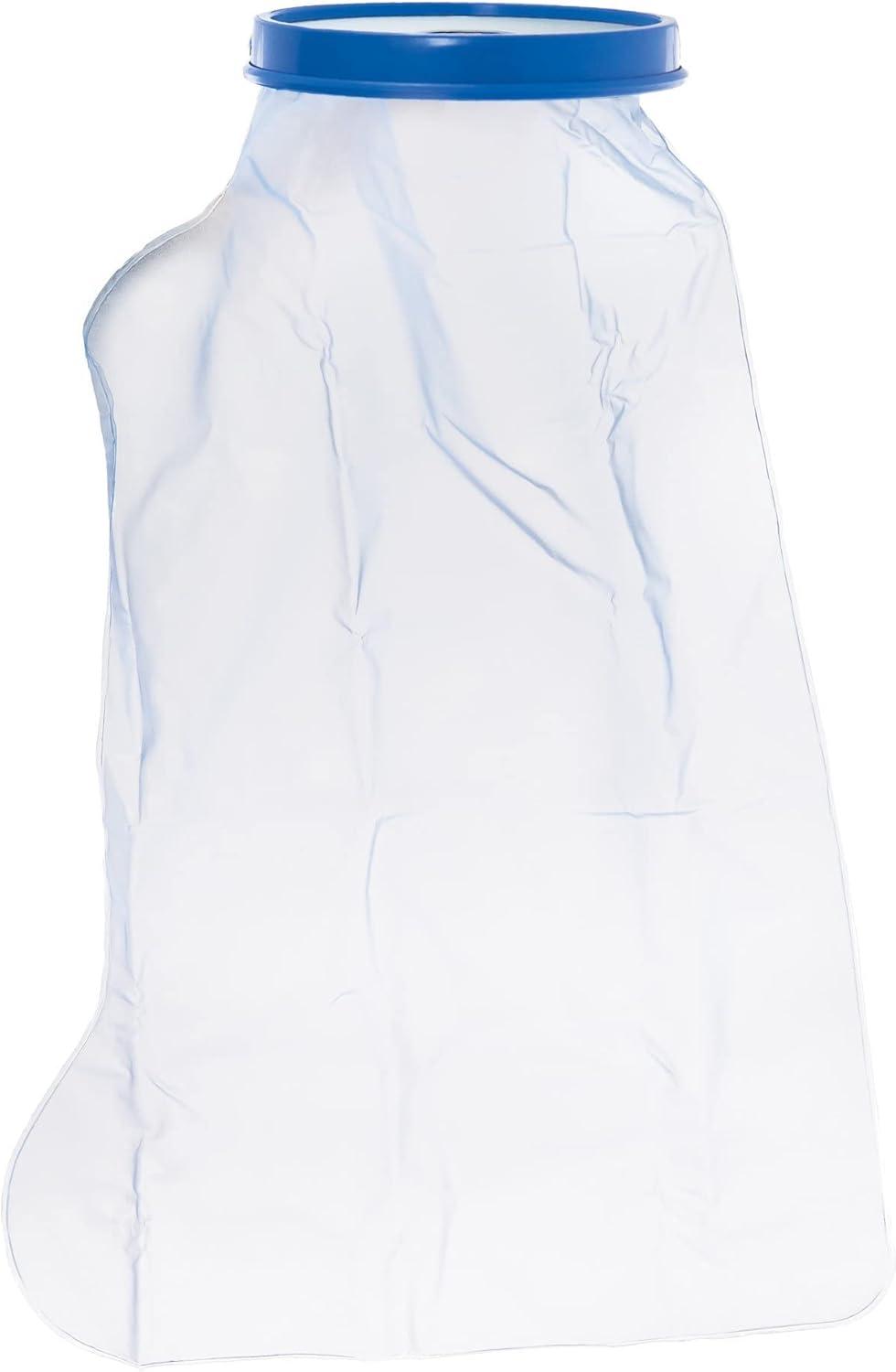 image:imageMcKesson Leg Cast Cover for Short Casts Watertight Bag for Shower and Bathing Reusable Vinyl 24 in 1 Count 1 Pack