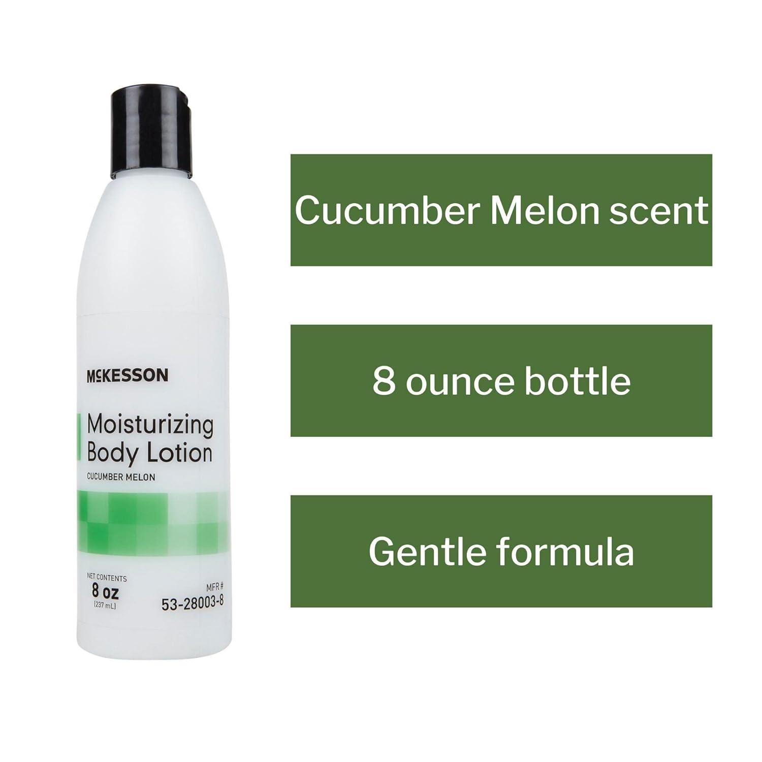 image:imageMcKesson Moisturizing Body Lotion Cucumber Melon Scent 8 oz 48 Count