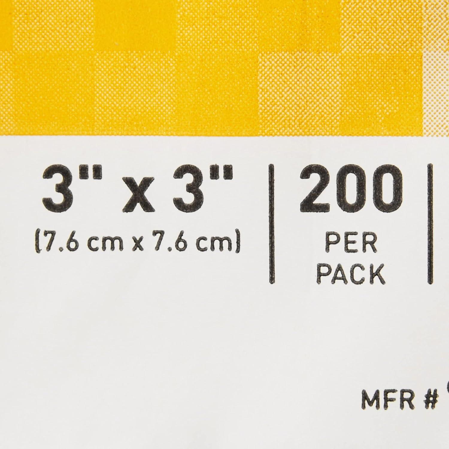 image:imageMcKesson NonWoven Sponges NonSterile 4Ply PolyesterRayon 3 in x 3 in 200 per Pack 1 Pack