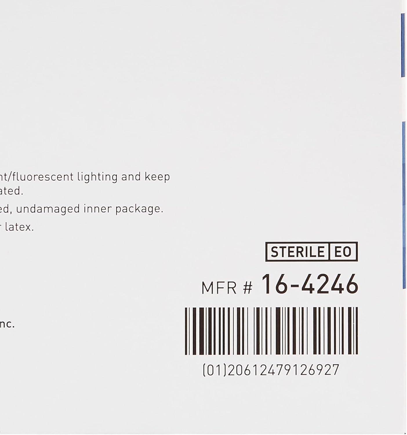 image:imageMcKesson NonWoven Sponges Sterile 6Ply PolyesterRayon 4 in x 4 in 2 per Pack 25 Packs 50 Total