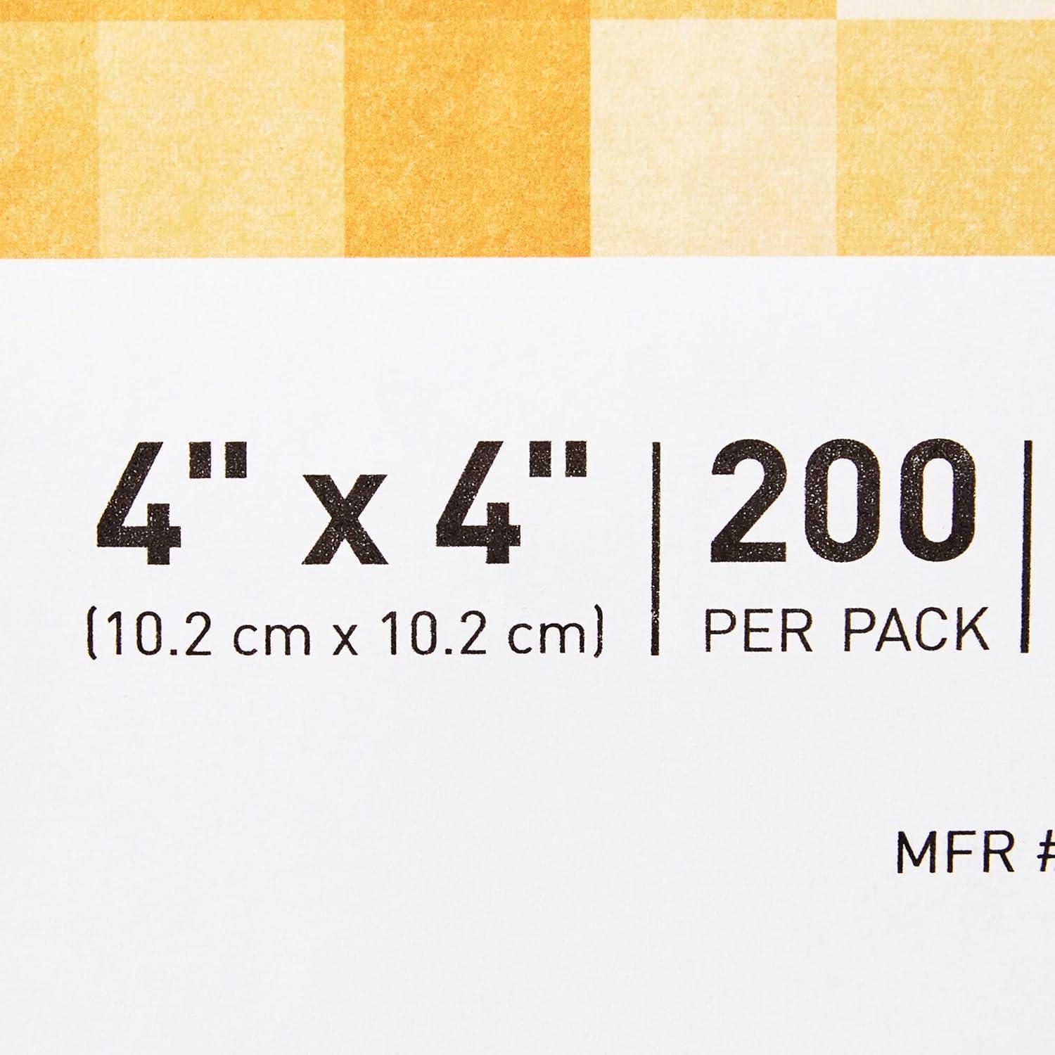 image:imageMcKesson Premium Woven Gauze Sponges NonSterile 16Ply 100 Cotton 4 in x 4 in 200 per Pack 1 Pack