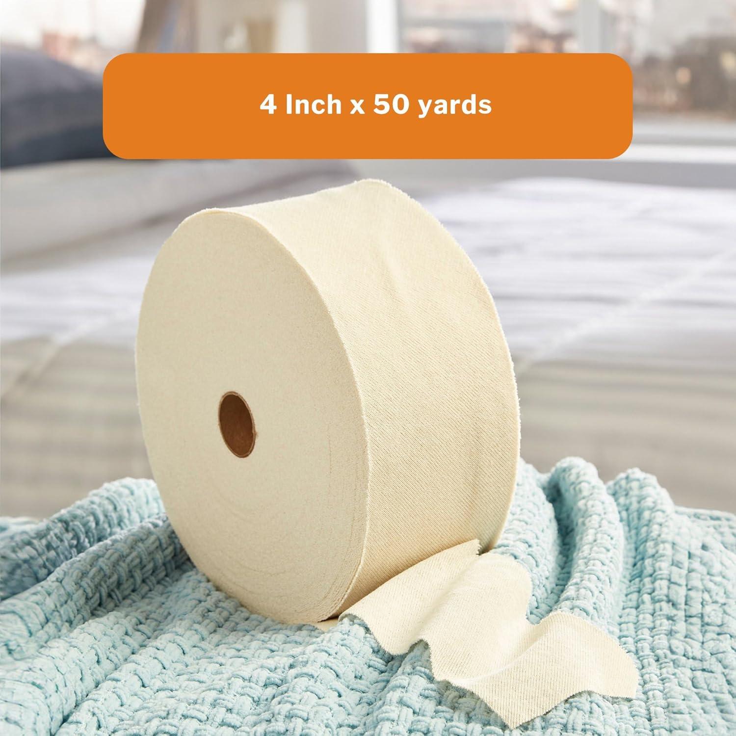 image:imageMcKesson Stockinette Bandage Wrap Cotton Single Ply NonSterile Bias Cut Size 1 4 in x 50 yd 1 Count 1 Pack
