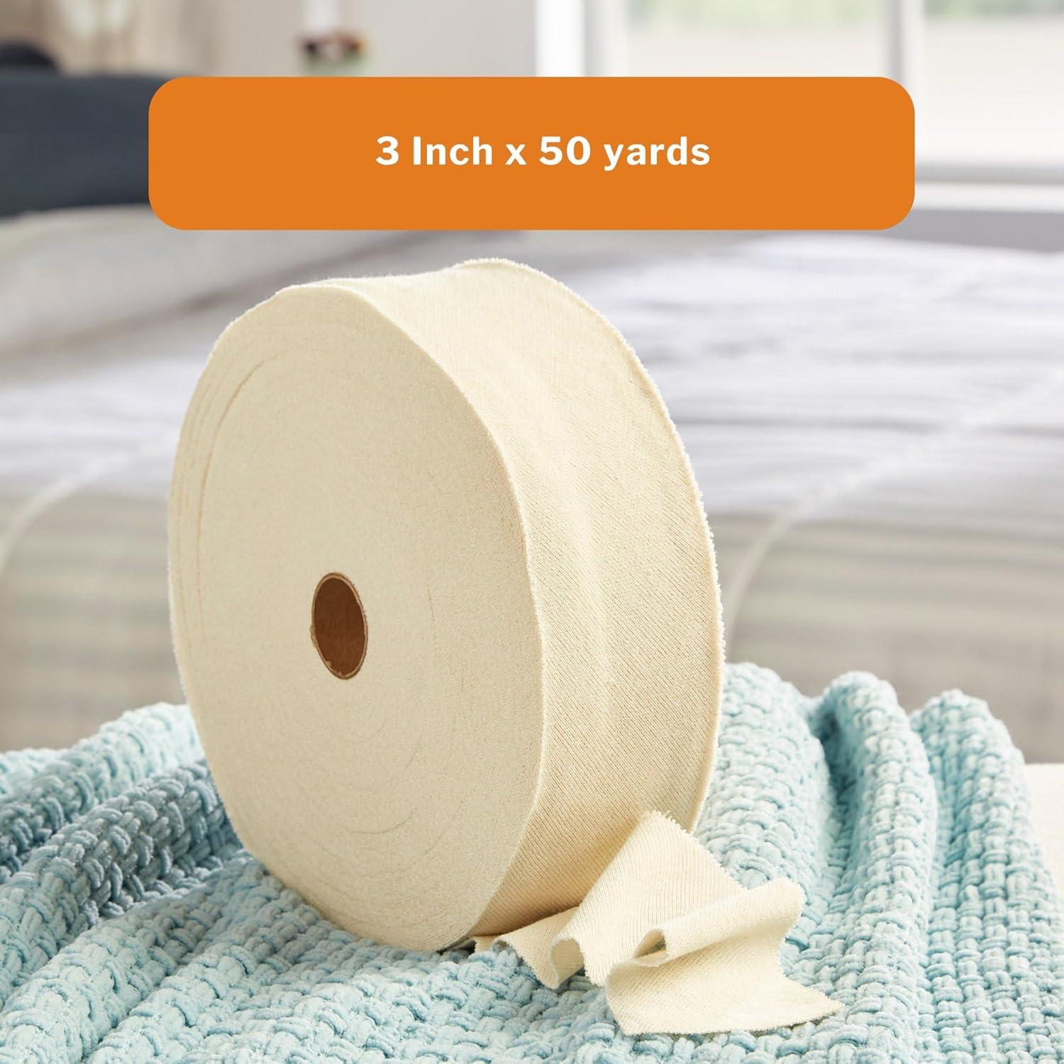 image:imageMcKesson Stockinette Bandage Wrap Cotton Single Ply NonSterile Bias Cut Size 3 3 in x 50 yd 1 Count 1 Pack