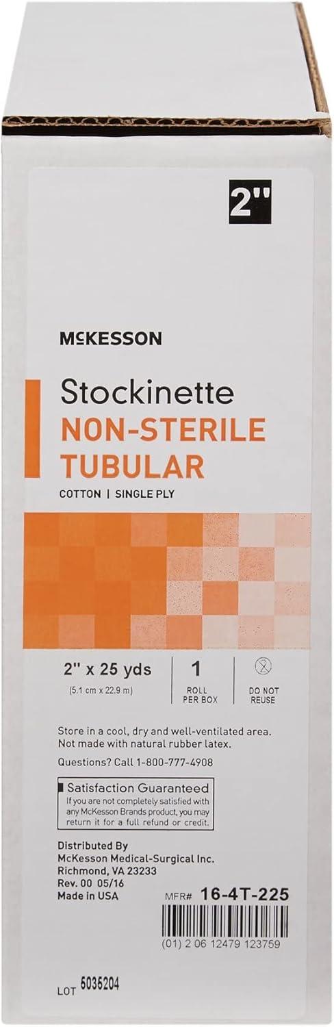 image:imageMcKesson Stockinette NonSterile Cotton Tubular 2 in x 25 yds 1 Count 1 Pack
