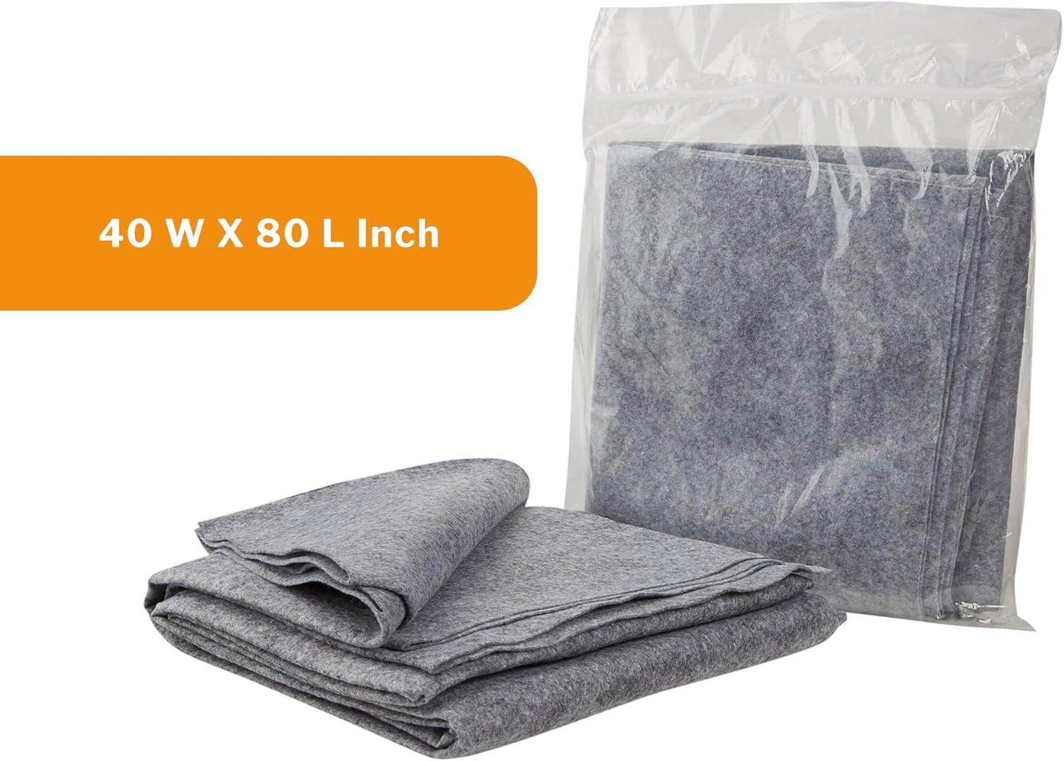 image:imageMcKesson Stretcher Blanket Disposable 100 Polyester Grey 40 in x 80 in 1 Count1 Count