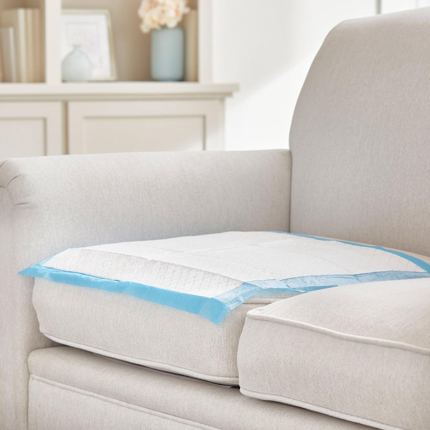 image:imageMcKesson Underpads Disposable Bed Pads 17 x 24 150 Count Hospital Procedure Underpads Medical Incontinence Chux Pads for Adults Elderly and Baby Pee Pads17 W X 24 L Inch 50 ct