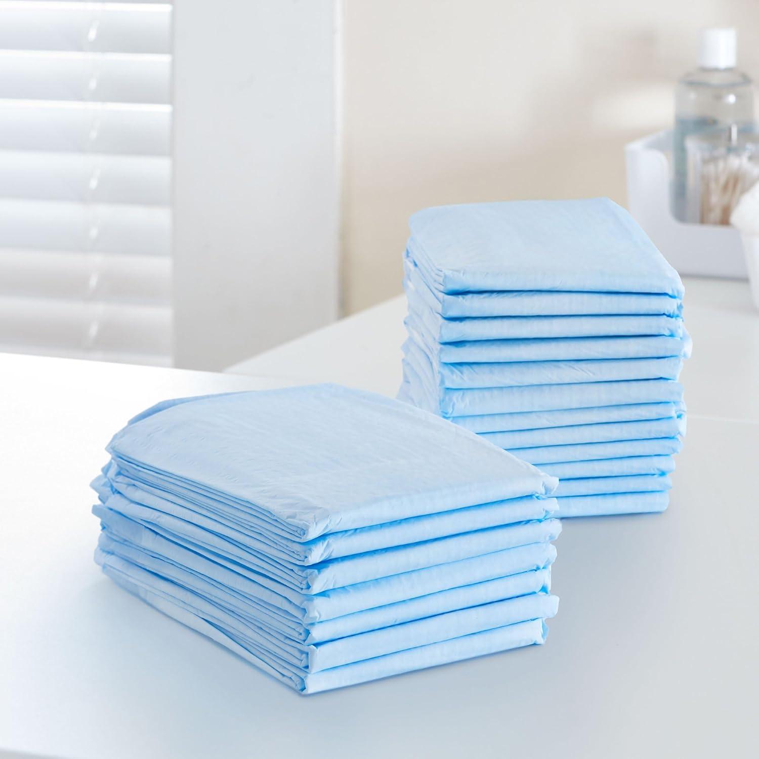 image:imageMcKesson Underpads Disposable Bed Pads 23 x 36 15 Count Light Absorbency Fluff Incontinence Chux Pads for Adults Elderly and Baby Pee Pads150 Count Pack of 1