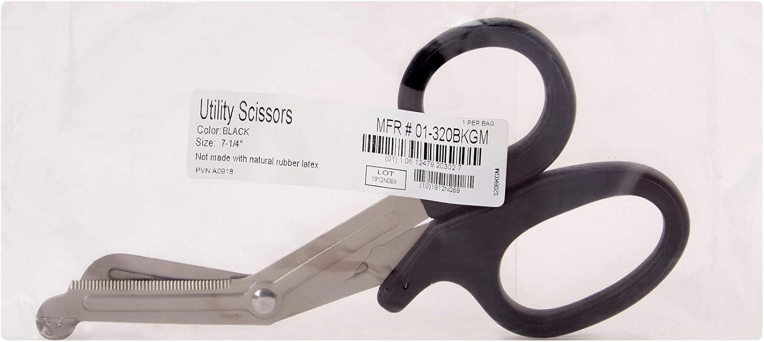 image:imageMcKesson Utility ScissorsShears Office Grade Stainless SteelPlastic Blunt Tip 7 14 in 1 Count