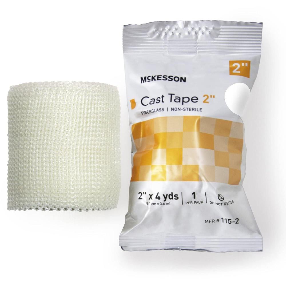 image:imageMcKesson Cast Tape Fiberglass White 2 in x 4 yds 1 Count 10 Packs 10 Total