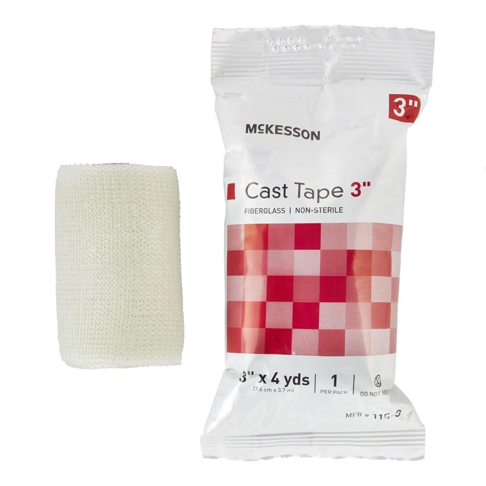 image:imageMcKesson Cast Tape Fiberglass White 3 in x 4 yds 1 Count 10 Packs 10 Total