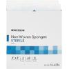 83342000 NonWoven Sponge McKesson Polyester/Rayon 4-Ply 3 X 3 Inch Square Sterile