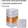 McKesson 8-Ply Sterile Gauze Sponges, 2″ x 2″, 2 Counts per Pack, 50 Packs, Total 100 Sterile Gauze Sponges