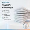 McKesson 96 Pack Sterile Gauze Roll Bandages, 4.5 in x 3.1 Yards, 8-ply Premium Medical Supplies & First Aid Supplies, Bandage Wrap Vet Wrap(4.5″ x 3.1 yd (1 Count))
