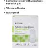 McKesson Adhesive Bandage Transparent Strip, Sterile, Silicone Adhesive, 1 in x 3 in, 10 Count, 1 Pack