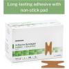 McKesson Adhesive Bandages, Sterile, Fabric Knuckle, 1 1/2 in x 3 in, 100 Count, 1 Pack(3 Inch x 1.5 Inch)
