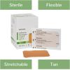 McKesson Adhesive Bandages, Sterile, Fabric Patch, 2 in x 3 in, 50 Count, 1 Pack