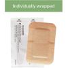 McKesson Adhesive Bandages, Sterile, Fabric Patch, 2 in x 3 in, 50 Count, 2 Packs, 100 Total(2 X 3 Inch (1200 Count))