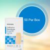 McKesson Adhesive Bandages, Sterile, Fabric Patch, 2 in x 3 in, 50 Count, 2 Packs, 100 Total(2 X 4 Inch ( 50 ct))