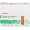 McKesson Adhesive Bandages, Sterile, Fabric Strip, 1 in x 3 in, 100 Count, 24 Packs, 2400 Total(3/4 In X 3 In)