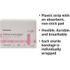 McKesson Adhesive Bandages, Sterile, Fabric Strip, Pink, 3/4 in x 3 in, 100 Count, 24 Packs, 2400 Total