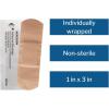 McKesson Adhesive Bandages, Sterile, Plastic Strip, 1 in x 3 in, 100 Count, 6 Packs, 600 Total(1″ X 3 Inch)