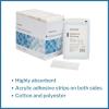 McKesson Adhesive Dressing, Sterile, Cotton/Polyester, 2 in x 3 in, 100 Count, 1 Pack(100 Count)