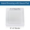 McKesson Adhesive Dressings, Non-Sterile, Dimension 4 in x 4 in, Pad 2 in x 2 in, 30 Count, 4 Packs, 120 Total(6 X 6 Inch ( 30 ct))