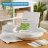 McKesson Contact Layer Dressing, Sterile, Silicone Adhesive, 4 in x 7.2 in, 10 Count, 1 Pack
