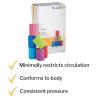 McKesson Elastic Cohesive Bandage, Multi-Color, Non-Sterile, 3 in x 5 yds, 1 Count, 24 Packs, 24 Total
